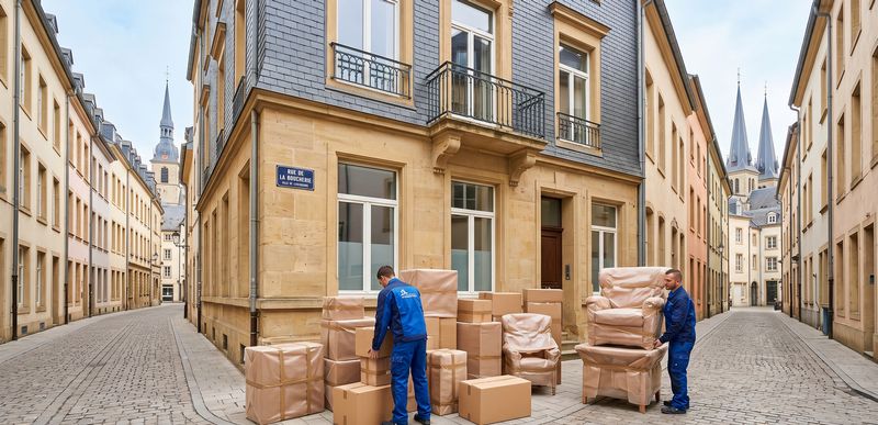 Groupage Paris Luxembourg : camion partagé