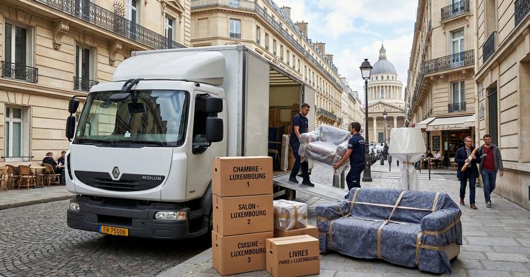 Déménagement vers Luxembourg-Ville — déménagement Paris Esch-sur-Alzette