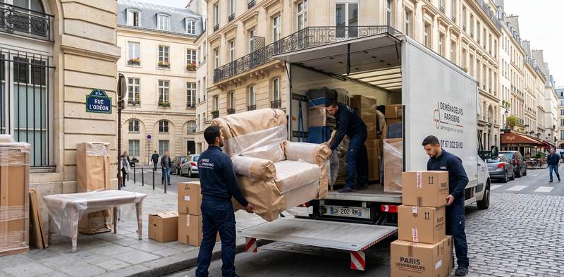 Déménagement depuis Paris vers le Luxembourg