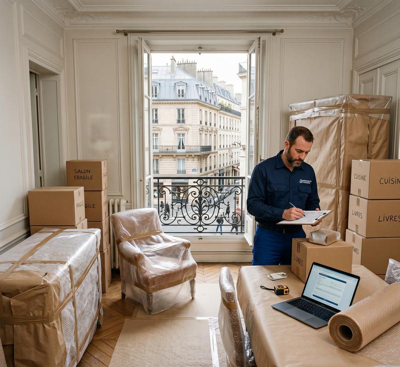Devis de déménagement Paris Luxembourg — destinations au Luxembourg