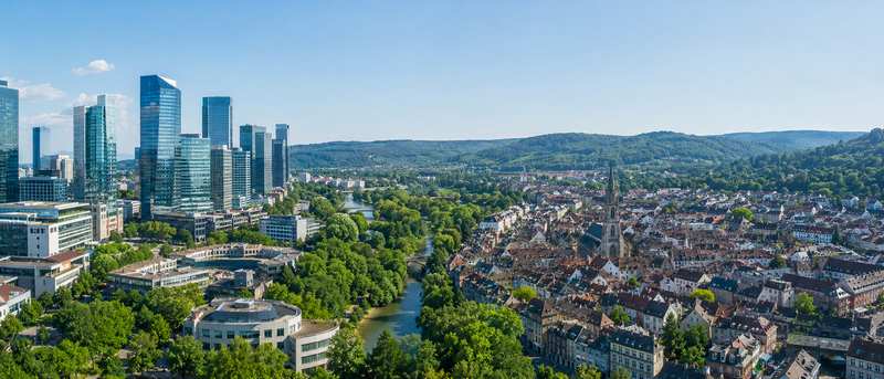 Panorama de la ville de Luxembourg — déménagement depuis le Val-d'Oise