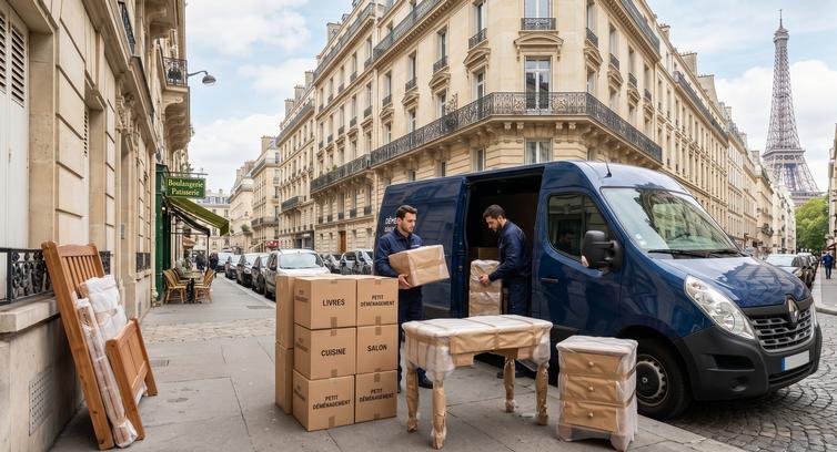 Petit déménagement Paris Luxembourg — garde-meubles Paris Luxembourg
